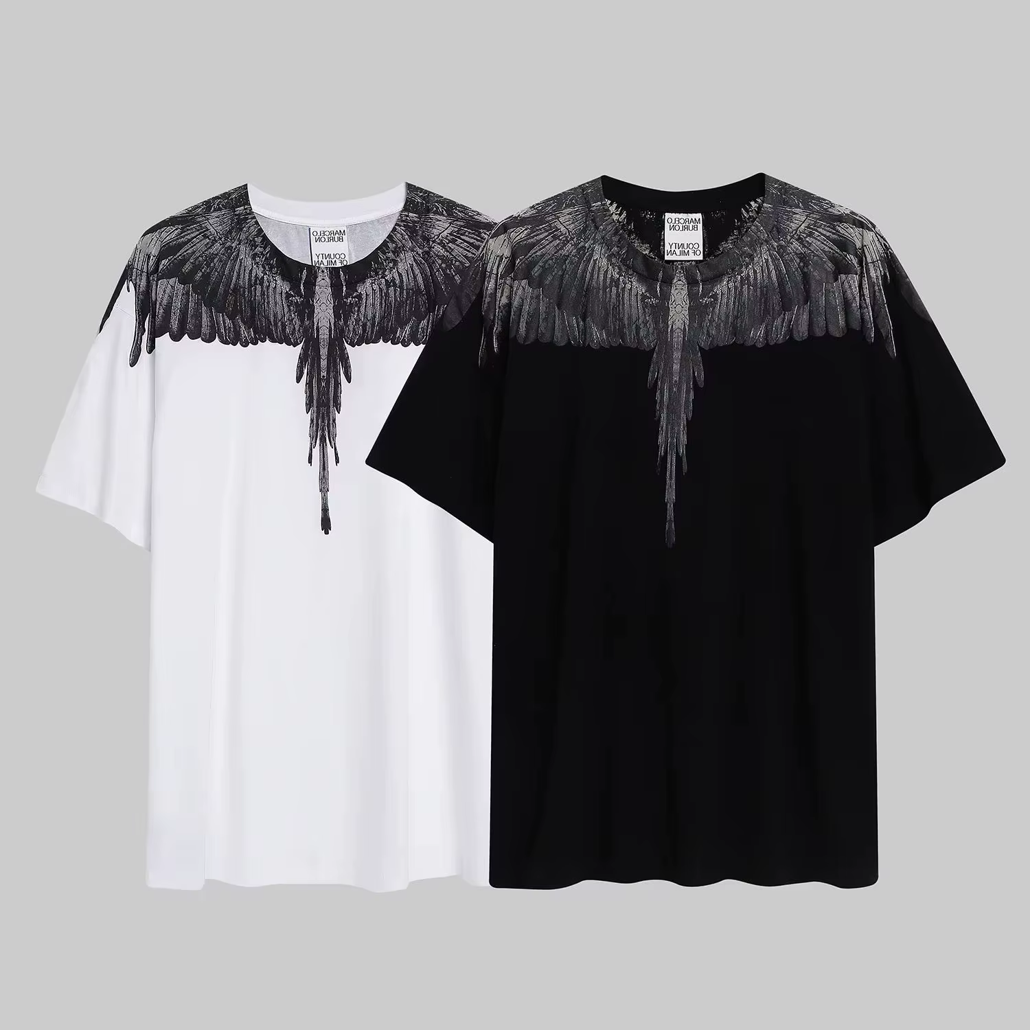 MARCELO BURLON MB extérieur ailes imprimer T-Shirts de haute qualité hommes femmes séchage rapide T-Shirt sport décontracté Y2K rue à manches courtes