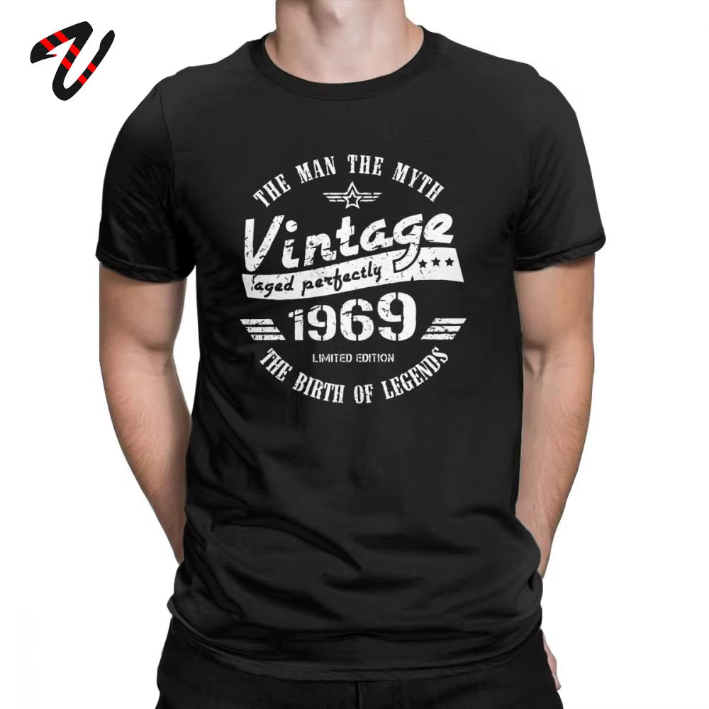 T-Shirt Mâle Vintage 1969 50th Cadeau De Noël