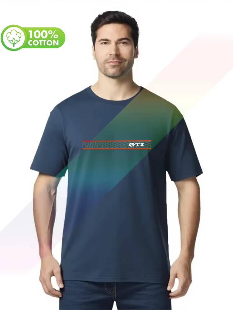 T-shirt à col rond pour hommes