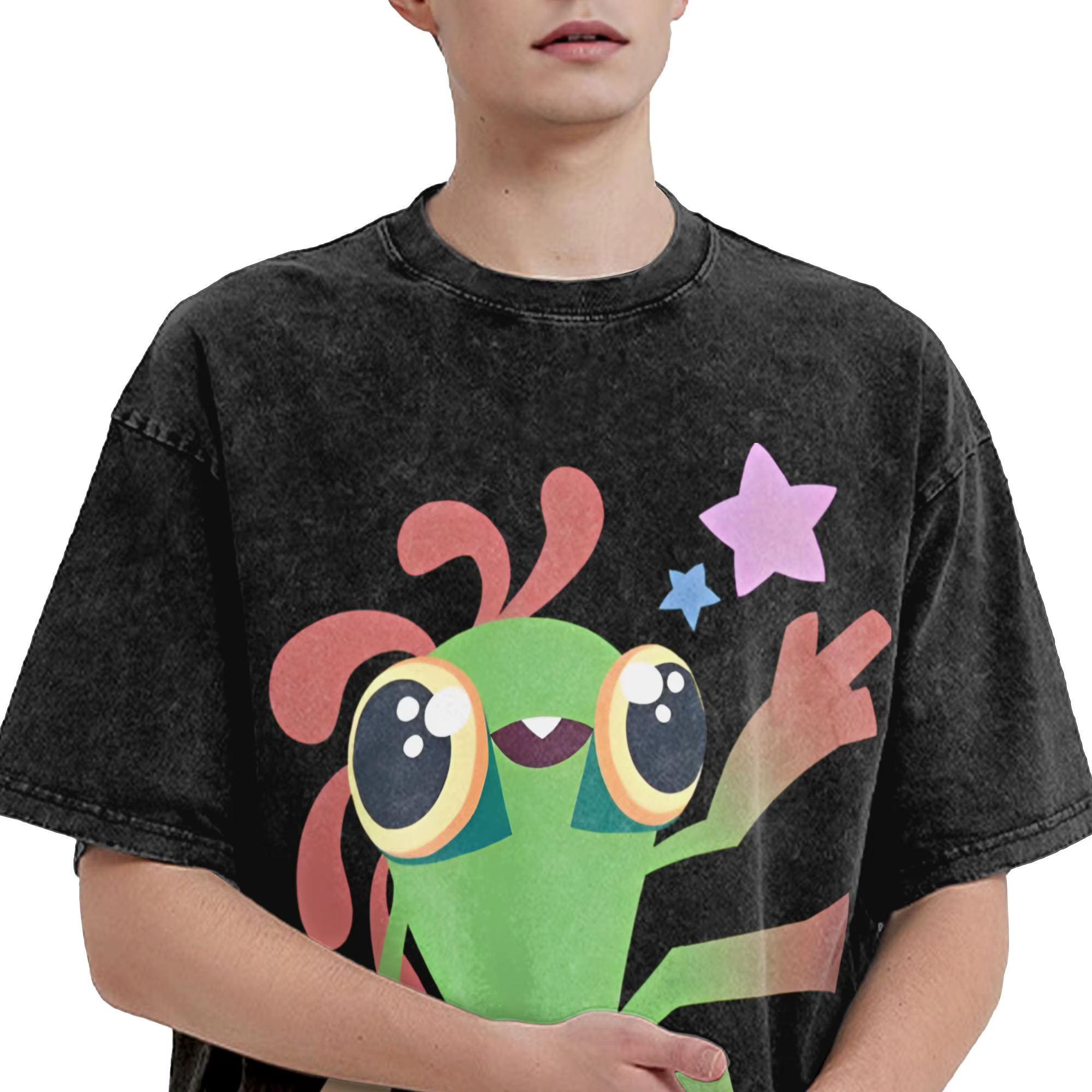 Murloc World of Warcraft t-shirt hommes coton T-Shirts drôles col rond