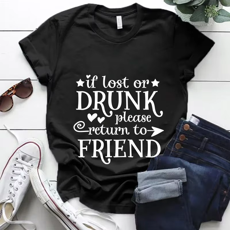 T-shirt de fête de week-end pour femmes et filles