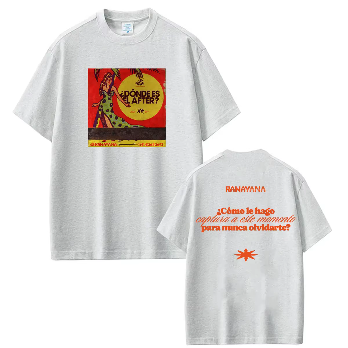 Rawayana : où est l'après? T-shirt graphique Album 2026 pour hommes et femmes