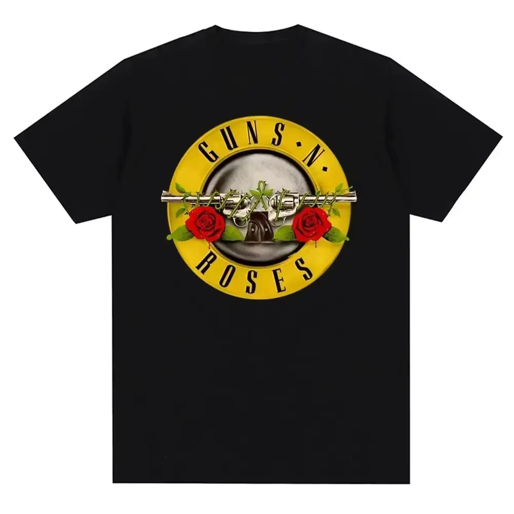 T-shirt à imprimé graphique Guns N Roses