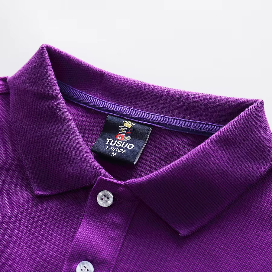Polo en coton de haute qualité pour homme