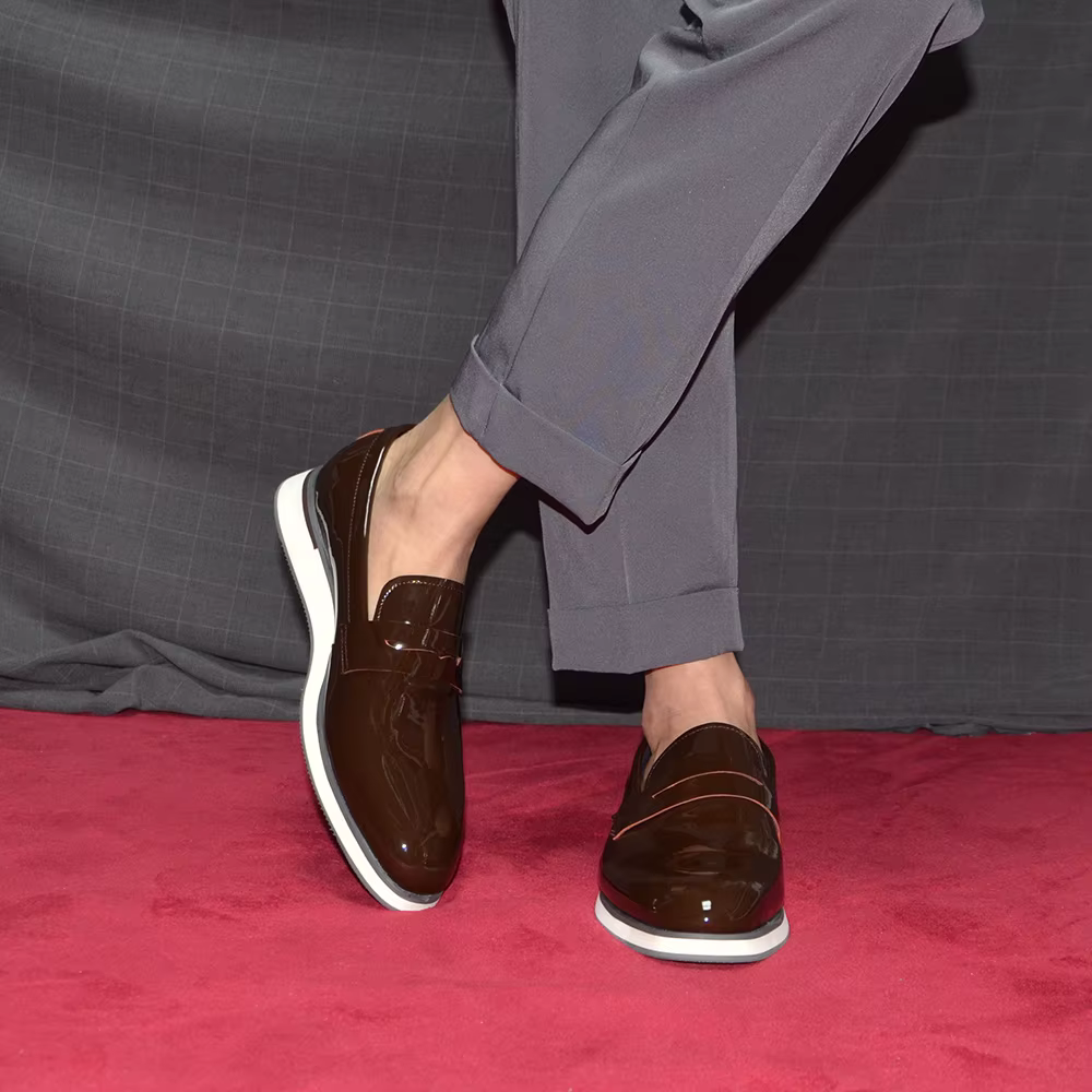 Chaussures Penny Loafer Décontractées de Luxe pour Homme