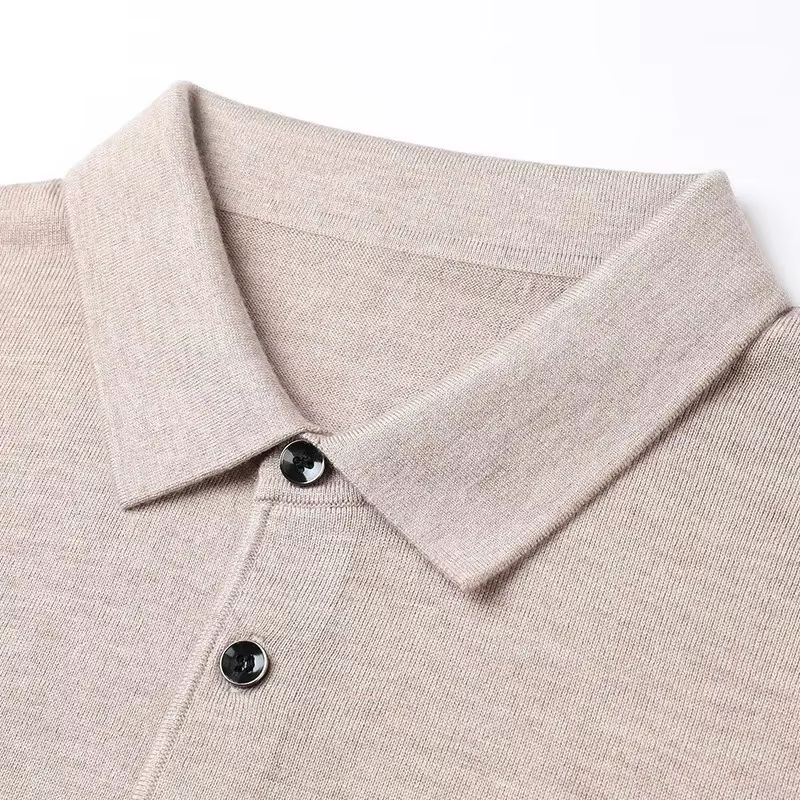 Polo à manches longues pour hommes