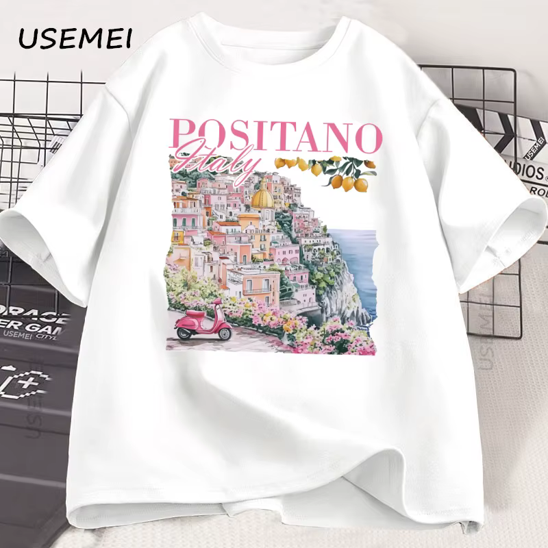 Positano italie T-Shirt Vintage italien