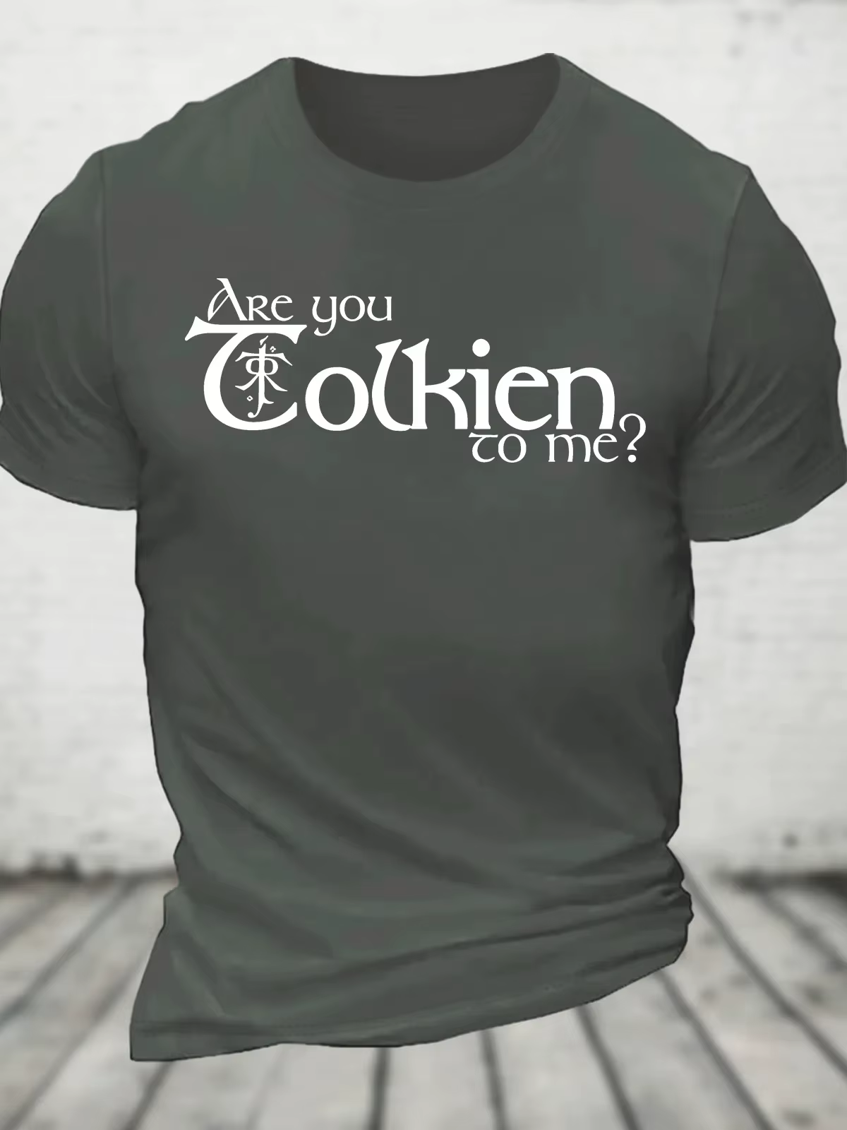Are You Tolkien To Me T-shirt en coton