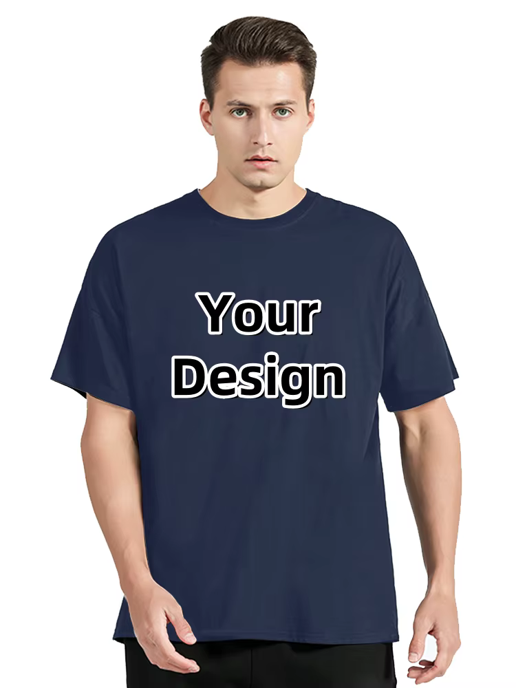 T-shirt personnalisé pour hommes avec votre propre logo