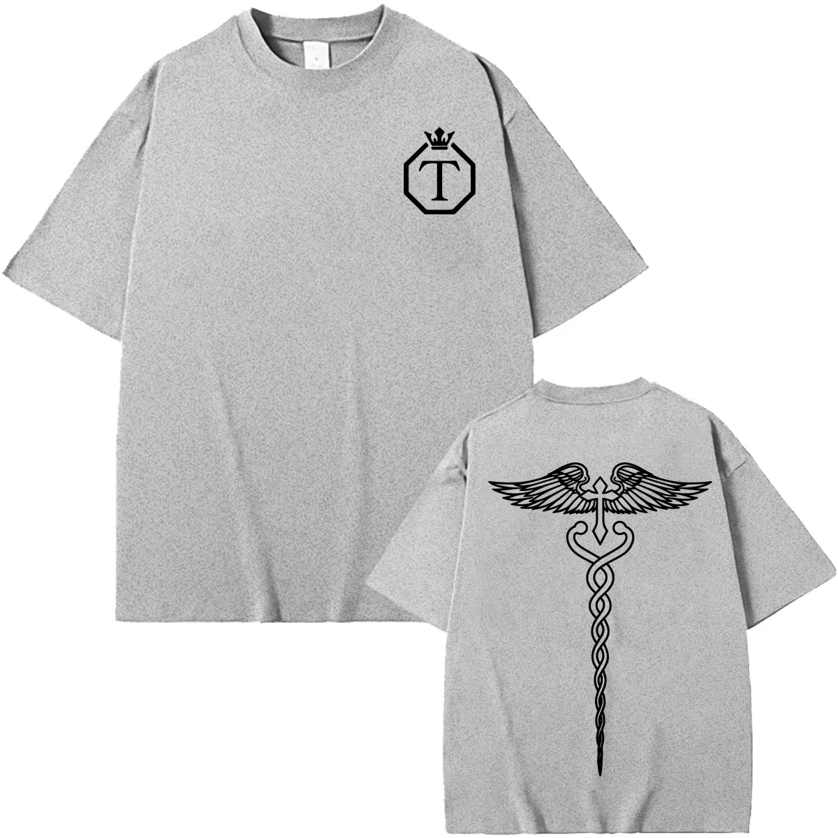El Matador Ilia Topuria T-shirt imprimé tatouage pour hommes et femmes
