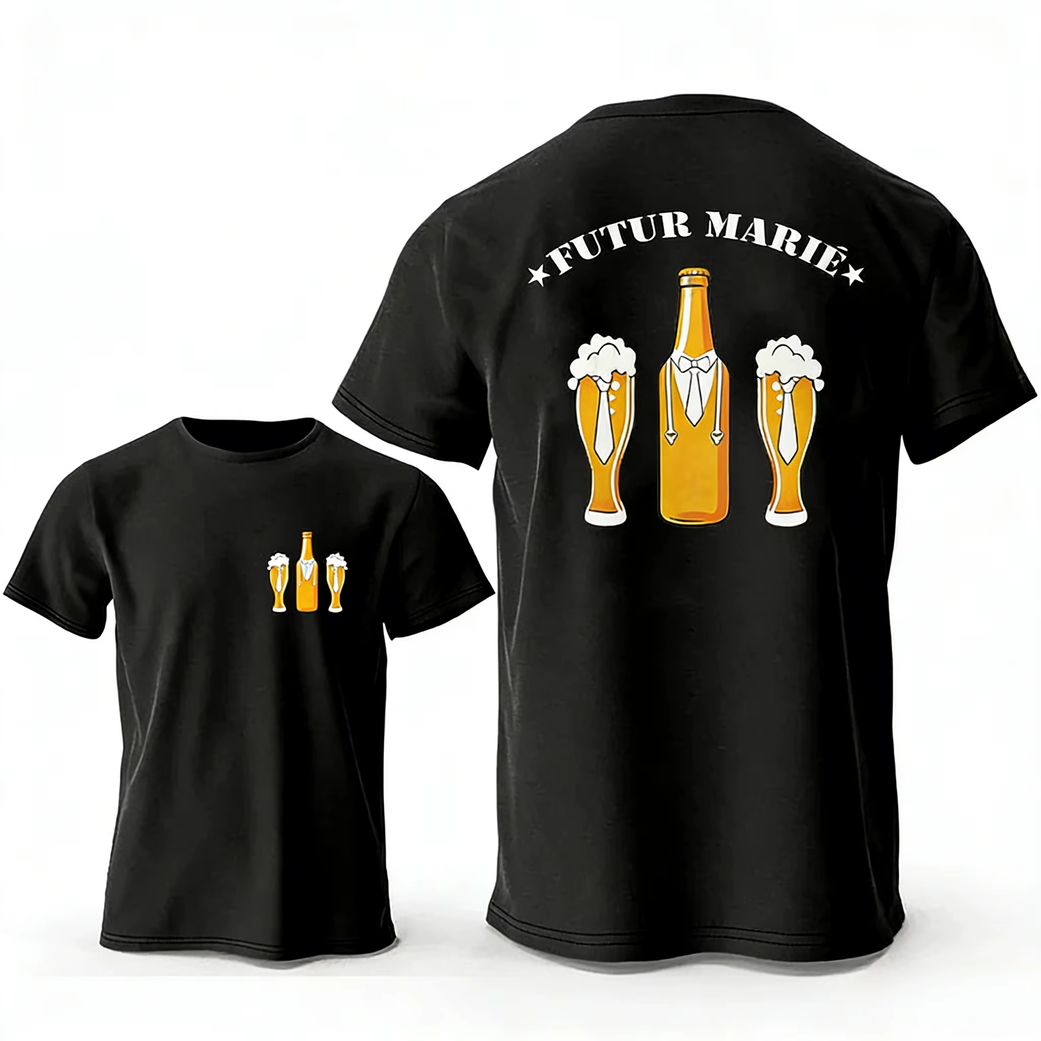 T-shirts graphiques pour hommes 2026 Équipe du Marié EVG TEAM