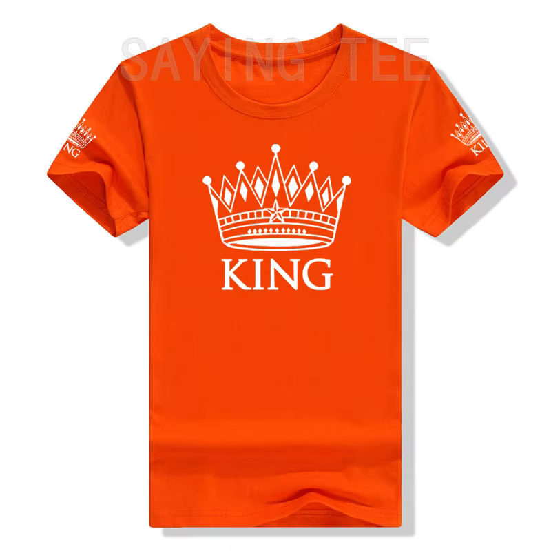 T-shirt graphique à manches courtes pour couples