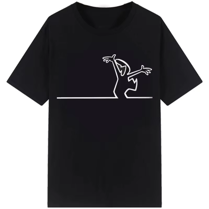 Bonne mode t-shirts La Linea la ligne Osvaldo Cavandoli TV hommes femmes Style Streetwear t-shirt col rond décontracté hauts Camisetas