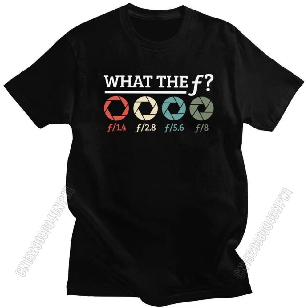 Photographe La F T-shirt Pour Hommes En Coton