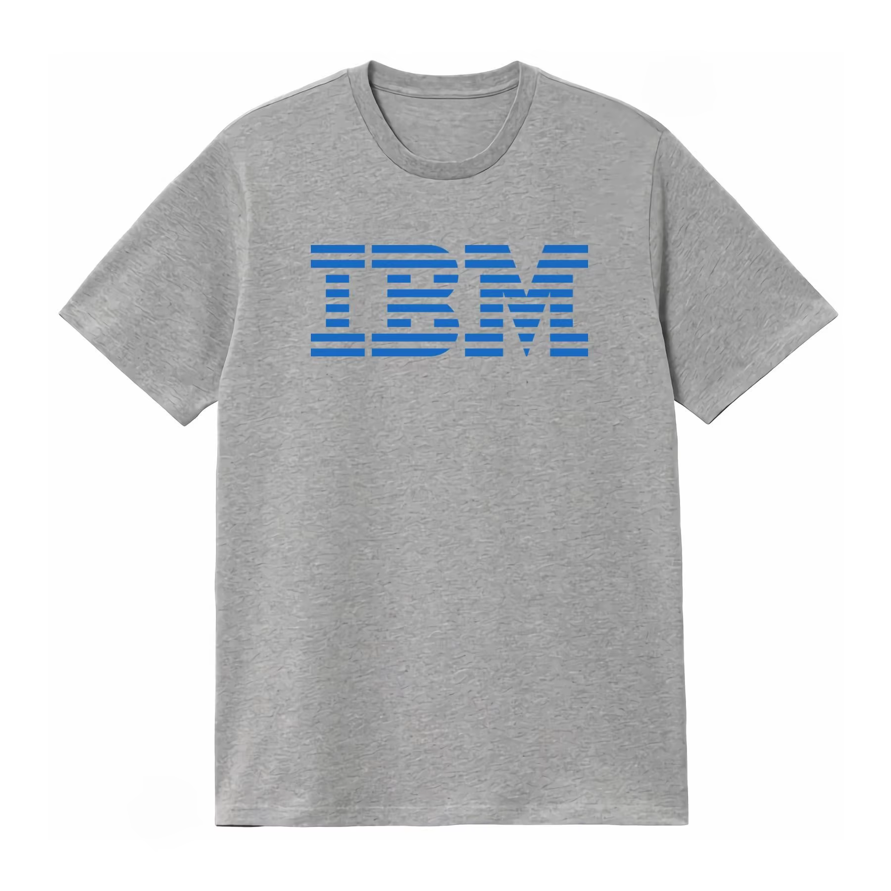 T-shirt IBM – Design élégant bleu et noir pour les passionnés de technologie – Haut décontracté polyvalent – Vêtements