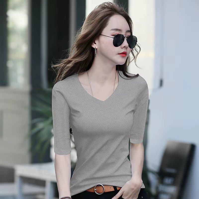 MRMT 2026 Nouveau T-shirt pour femme à manches mi-longues