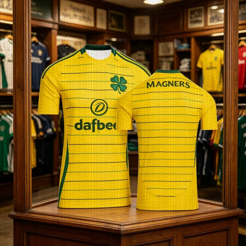 Nouveau Maillot de Football Celtic 2026 Domicile et Extérieur – T-shirt