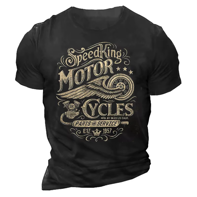 T-shirt de moto pour hommes