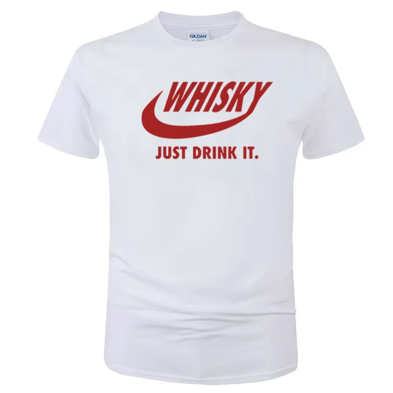 T-Shirt à Manches Courtes en Coton pour Homme