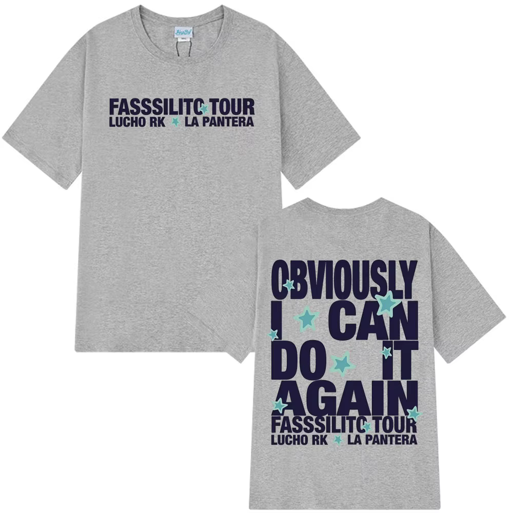 T-shirts imprimés Lucho Rk La Pantera Fassilito Tour 2026 pour hommes et femmes