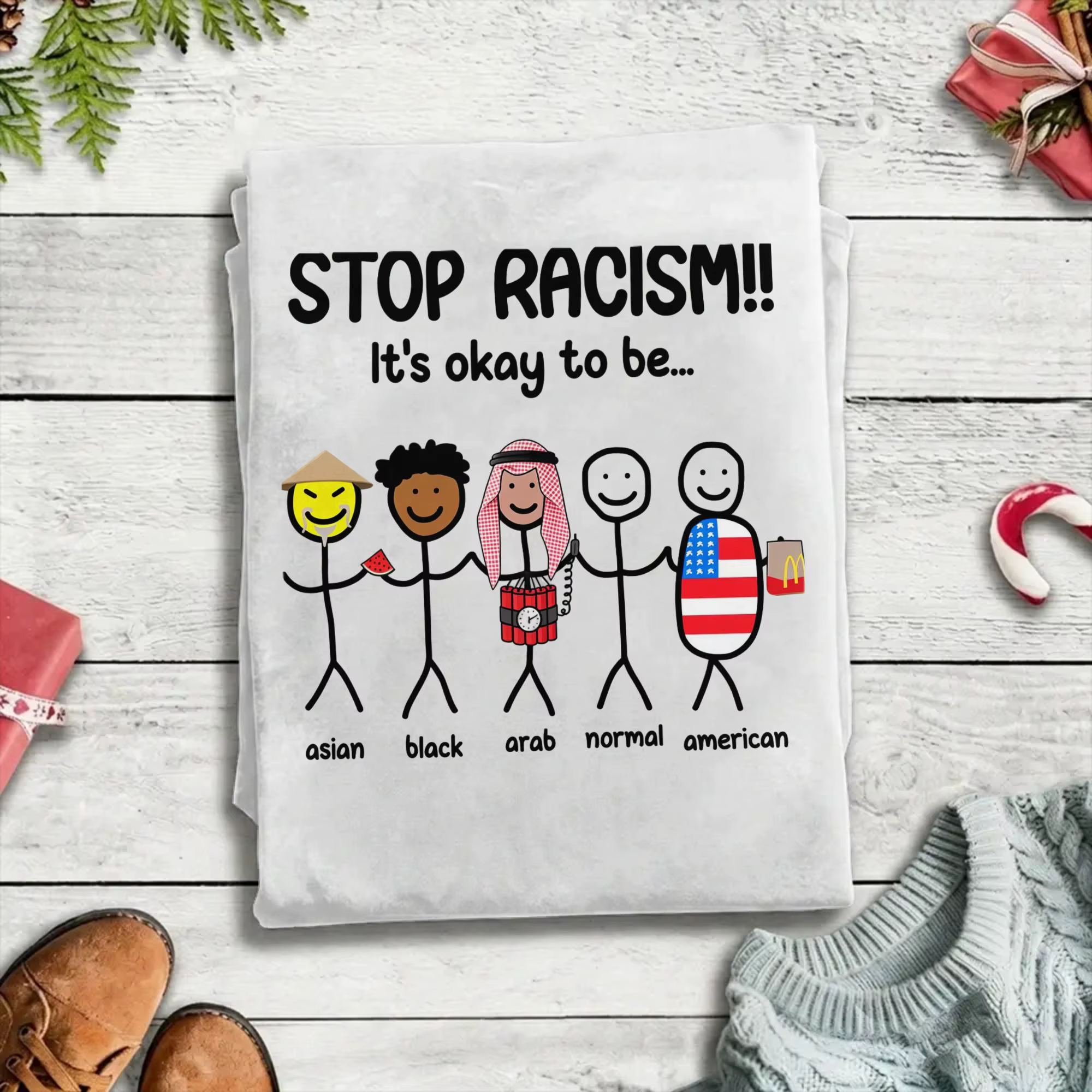 T-shirts Stop Racism It's Okay To Be Asian