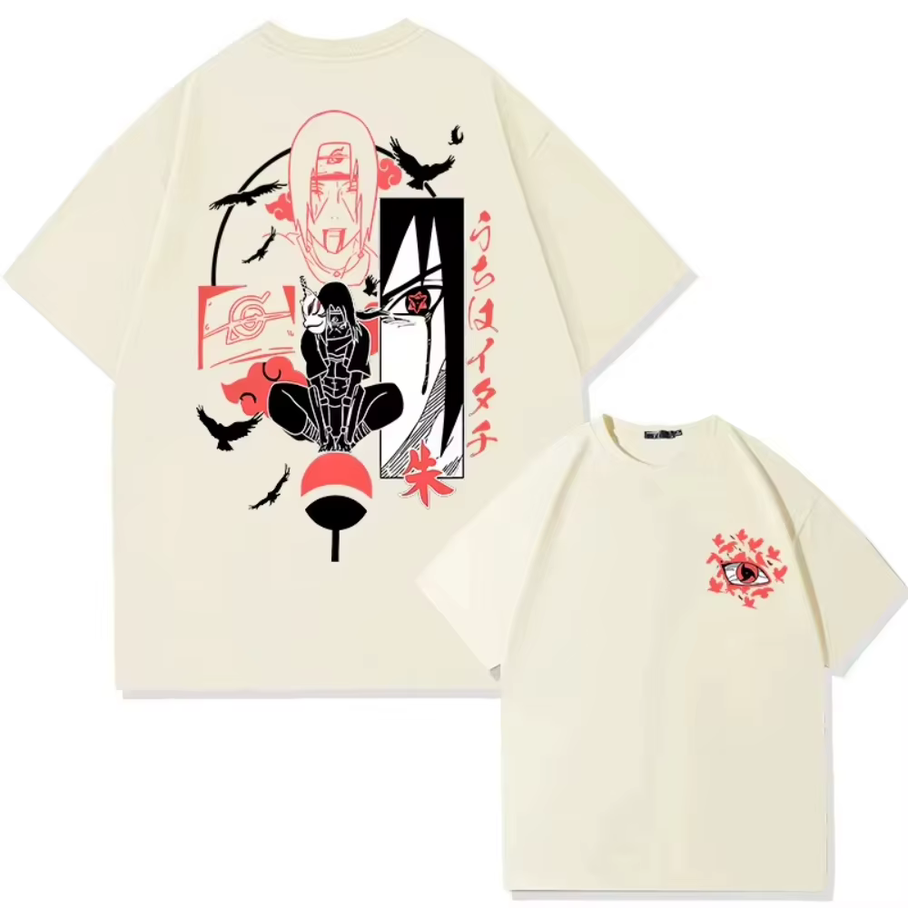 T-shirt Naruto Animation Derivatives Uchiha Itachi