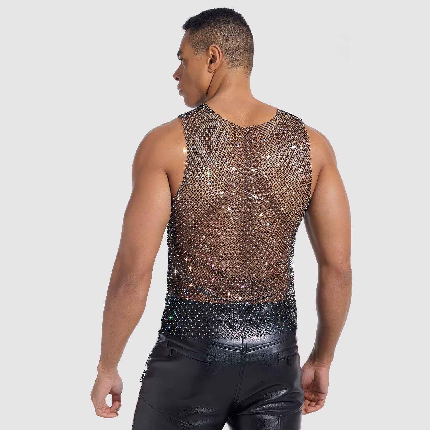 Débardeur en strass pour hommes
