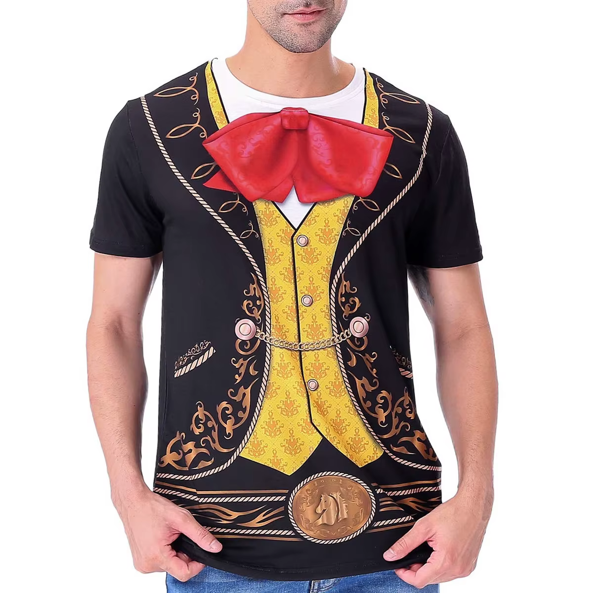 T-shirt pour homme, t-shirt Captain