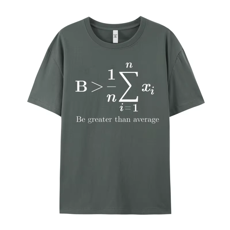 Math Be Greater STORAverage-T-shirt à manches courtes pour femmes