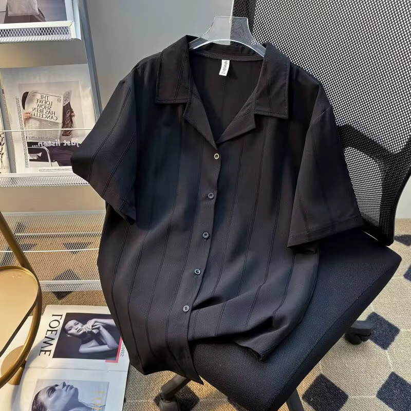 Chemise homme manches courtes blanc été tendance mode