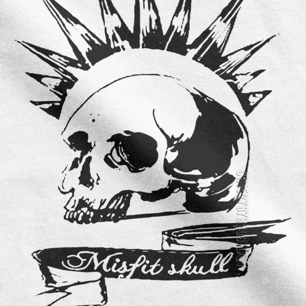 Drôle Mistic crâne la vie est étrange T-Shirt hommes coton