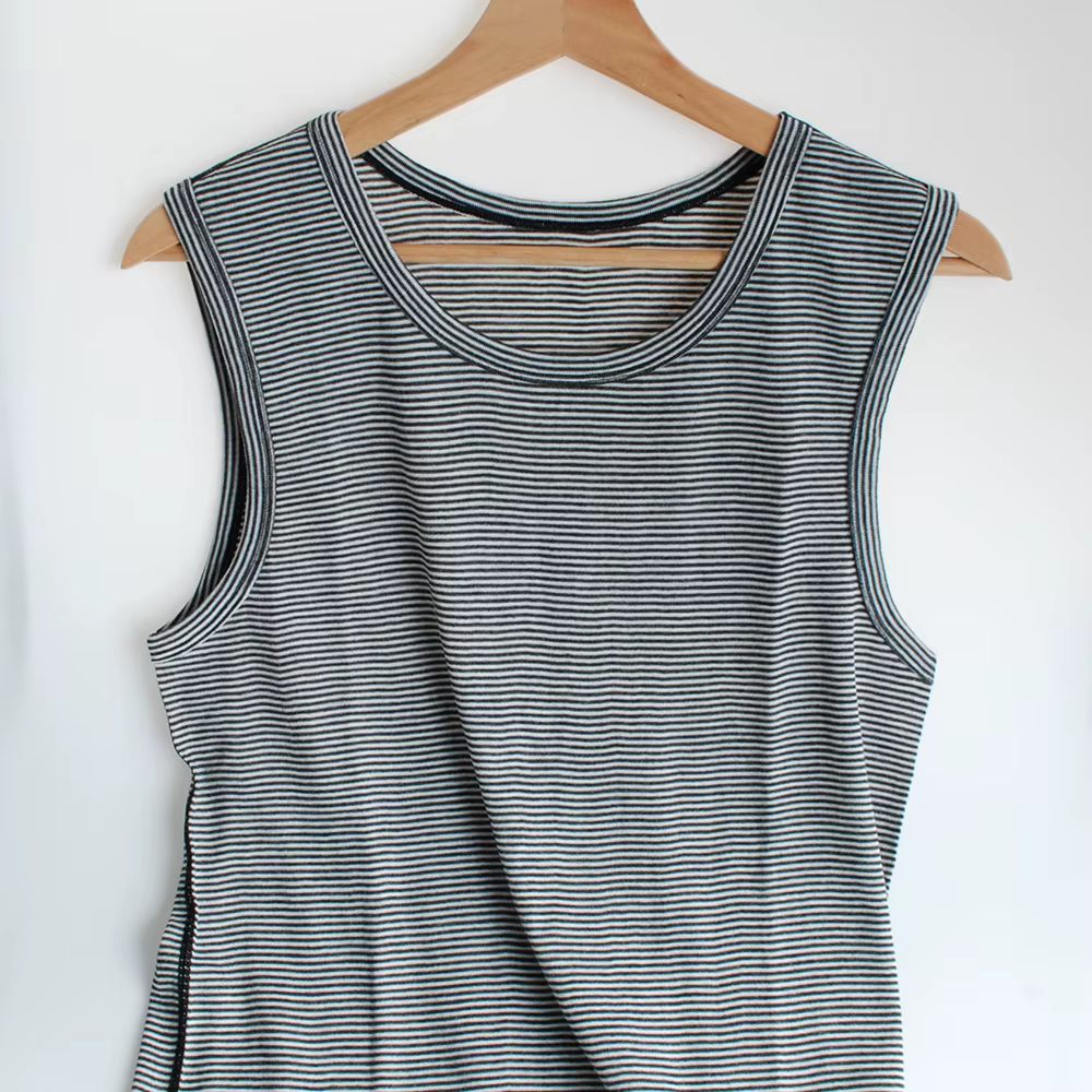 100% laine mérinos hommes débardeur chemise sans manches couches de base doux à côté de la peau confortable à l'extérieur