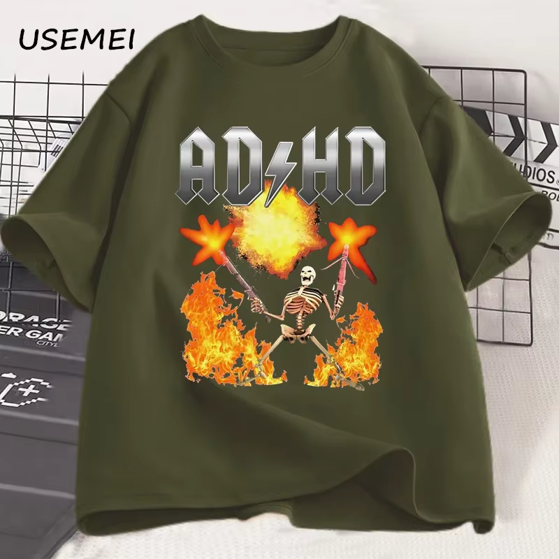 T-Shirt graphique drôle pour hommes et femmes