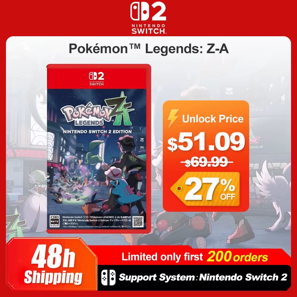 Nintendo Switch 2 Pokemon légendes Z-A Juegos jeux offres 100% carte de jeu physique officielle RPG jeu