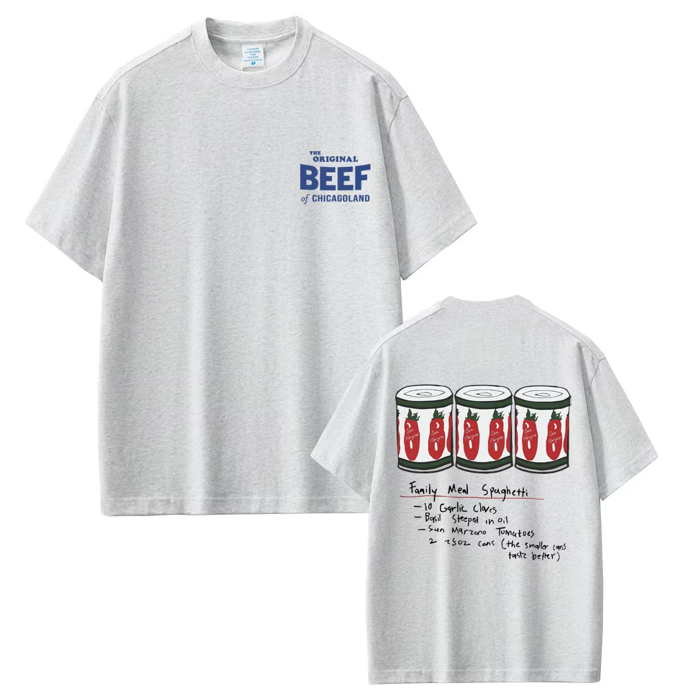 L'ours émission de télévision T-shirts l'origine boeuf de Chicagoland drôle Meme t-shirt été hommes femmes décontracté
