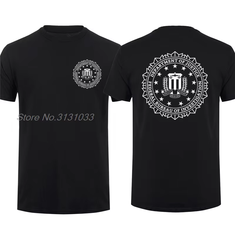FBI T-shirt homme Cool états-unis
