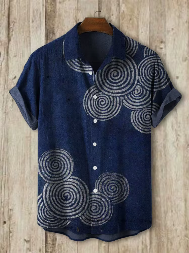 Chemise en lin pour hommes