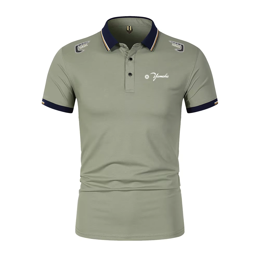 Nouveau polo pour homme à motif Yamaha