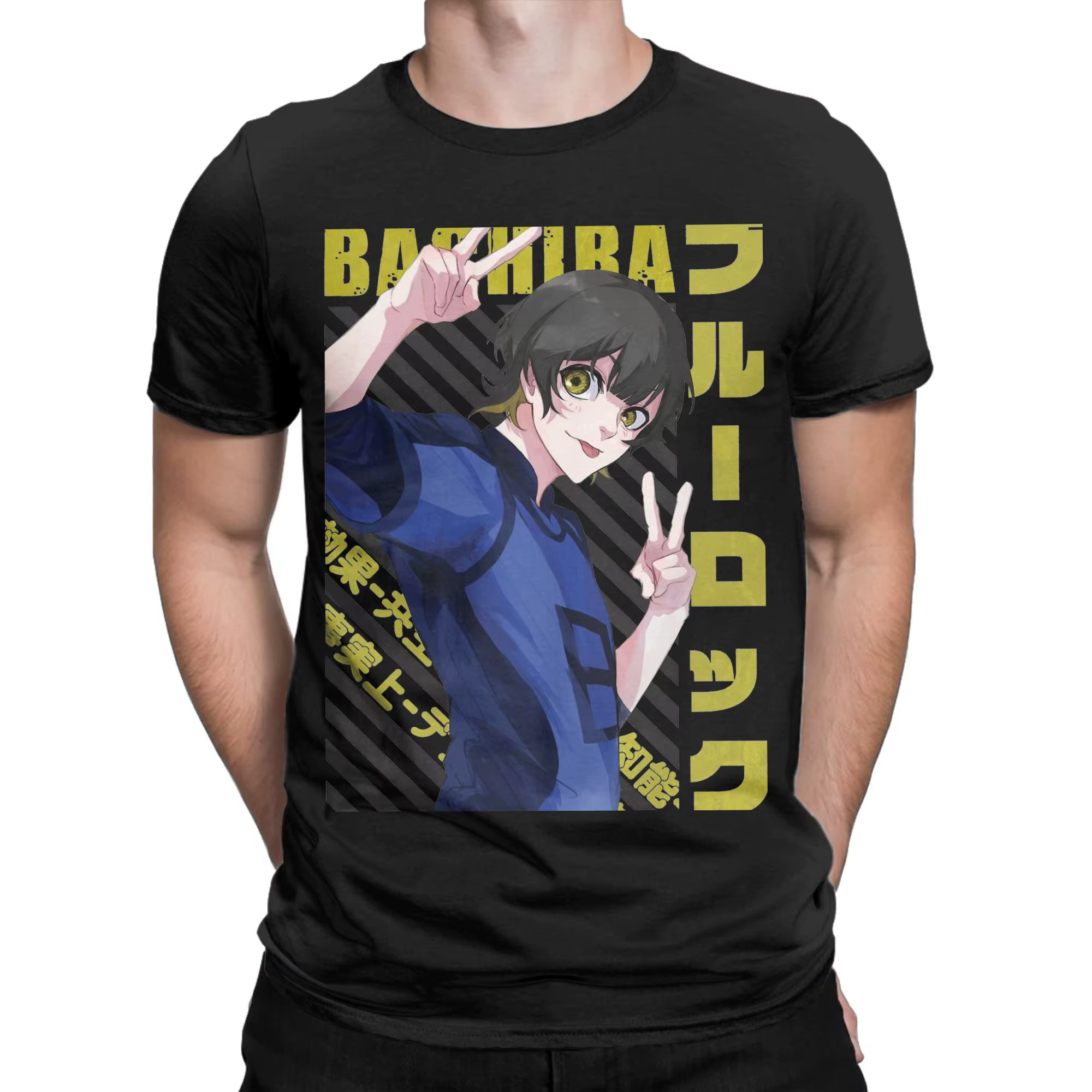 T-shirts pour hommes Blue Locks Meguru Bachira