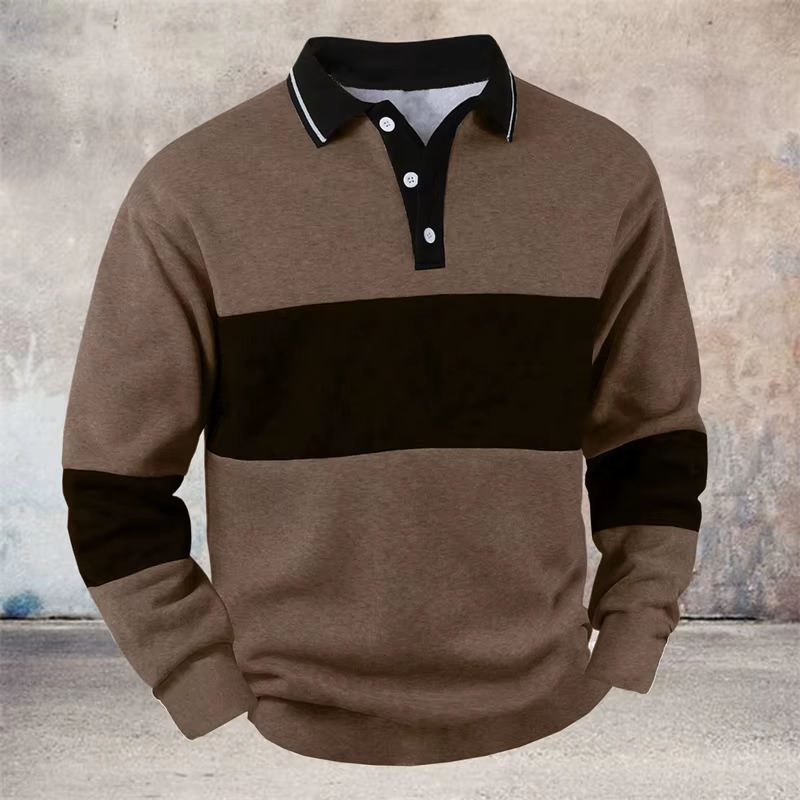 Polo de Golf à manches longues pour hommes