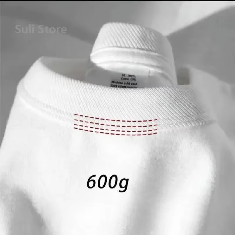 T-shirt à manches courtes en coton robuste pour hommes