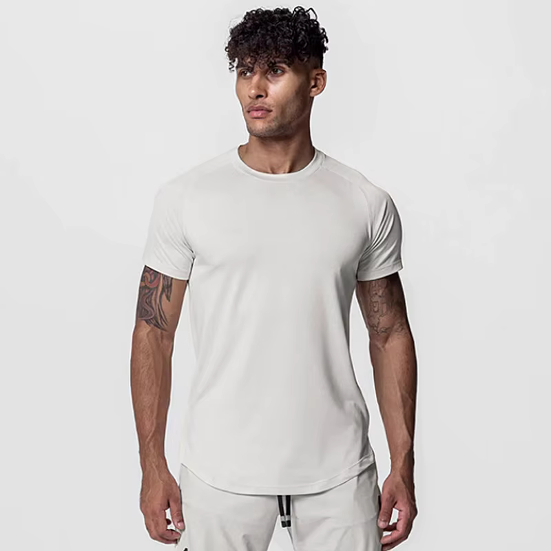 Hommes Gym Jogging T-Shirts Compression à séchage rapide Sport