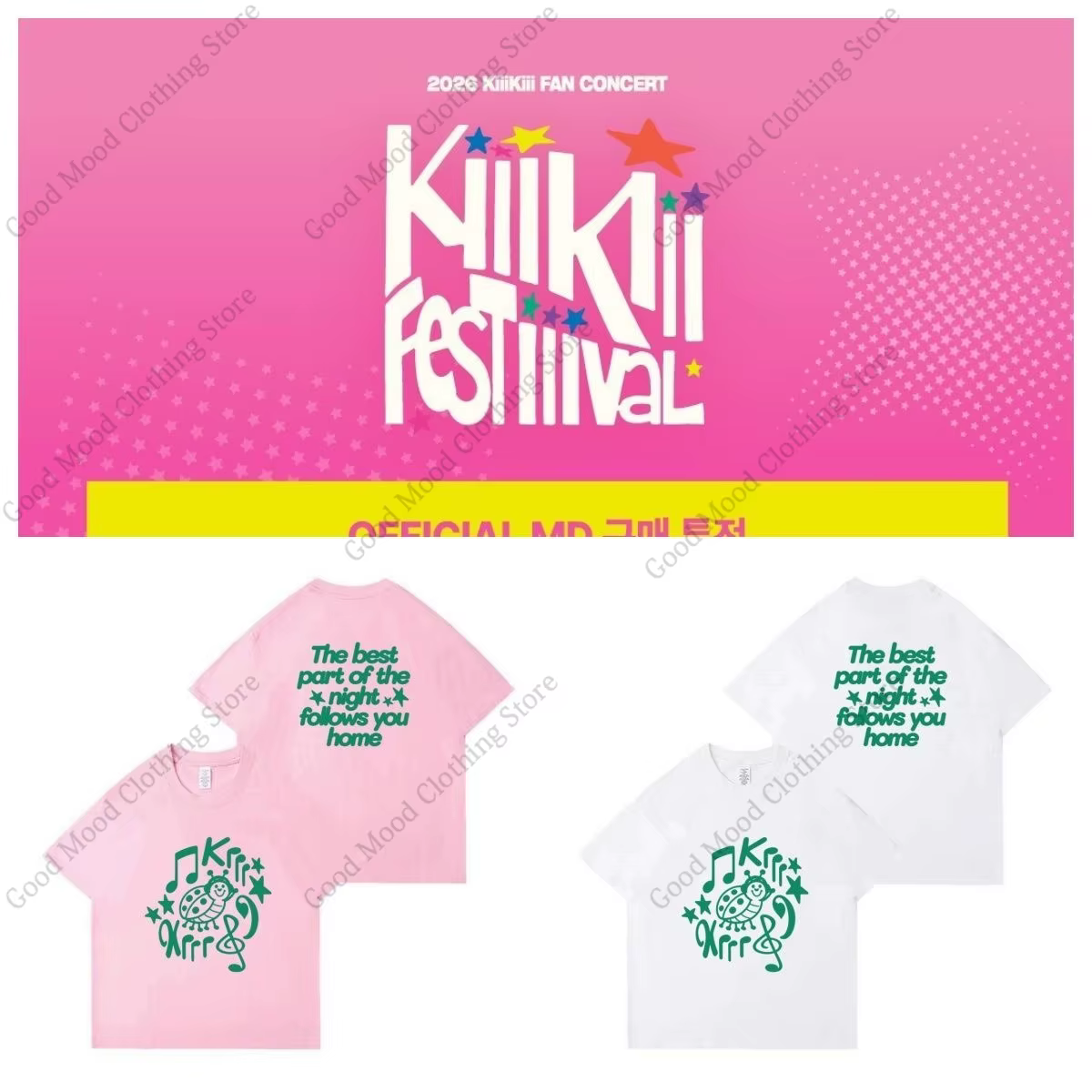 T-shirt KiiiKiii Kpop Fashion