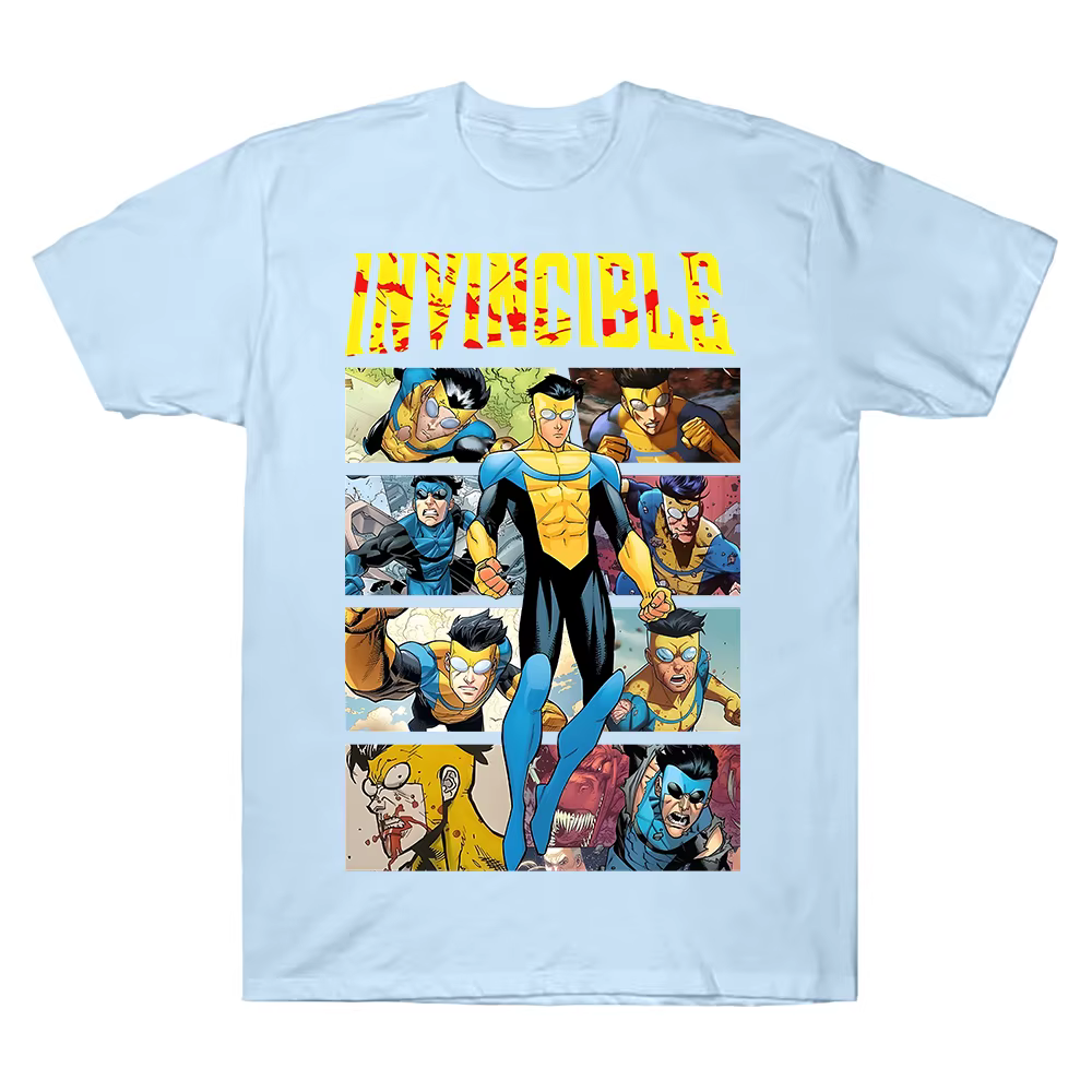 T-shirt Invincible Mark Superhero unisexe