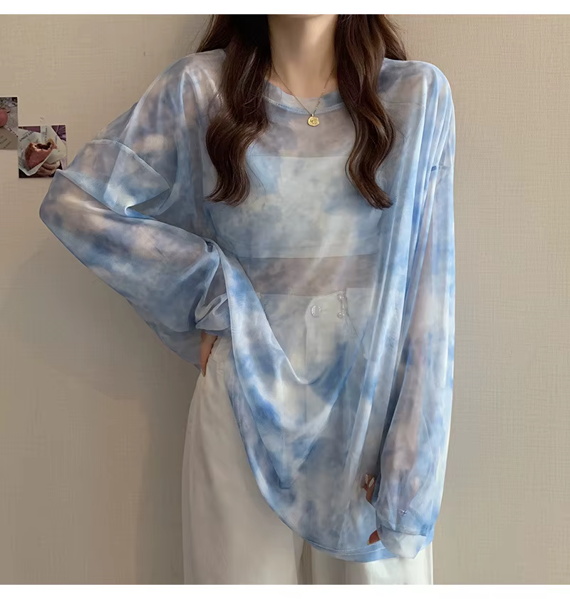 Nouveau T-shirt en maille pour femme