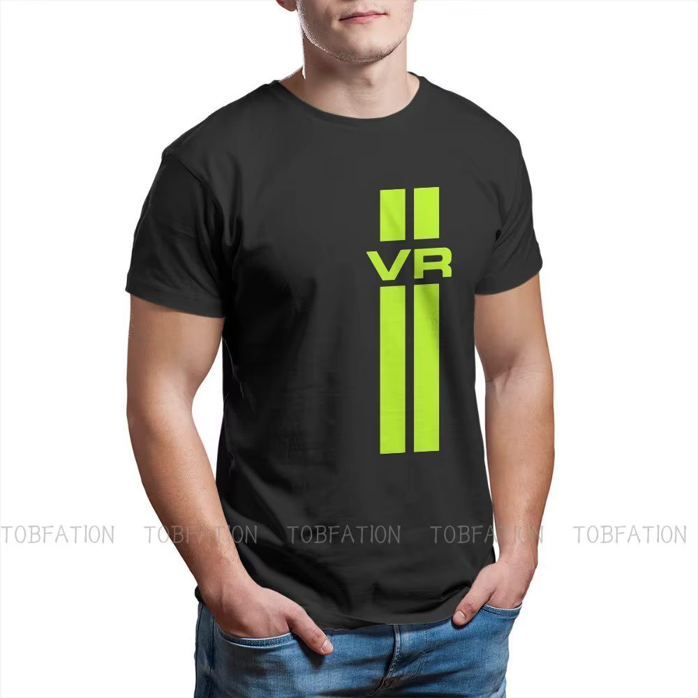 Moto GP Rossi VR t-shirt classique graphique adolescent été ample coton hommes t-shirts Harajuku col rond t-shirt