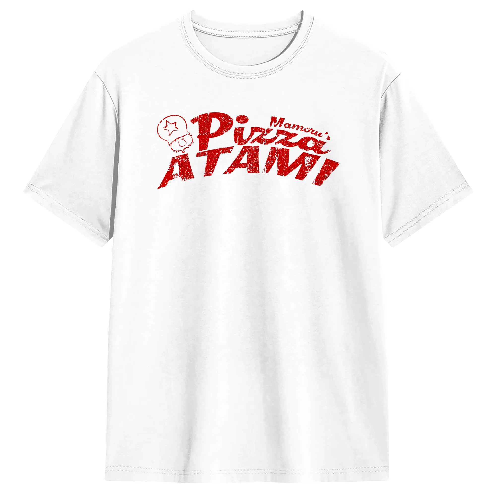 Pizza Atami Death Stranding T-shirts en pur coton Hip Hop pour hommes, vêtements d'été Y2K amusants et décontractés à manches courtes