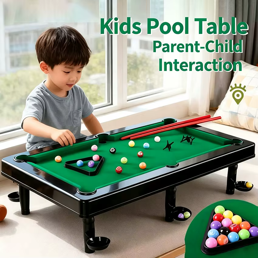 Table de billard miniature pour la maison
