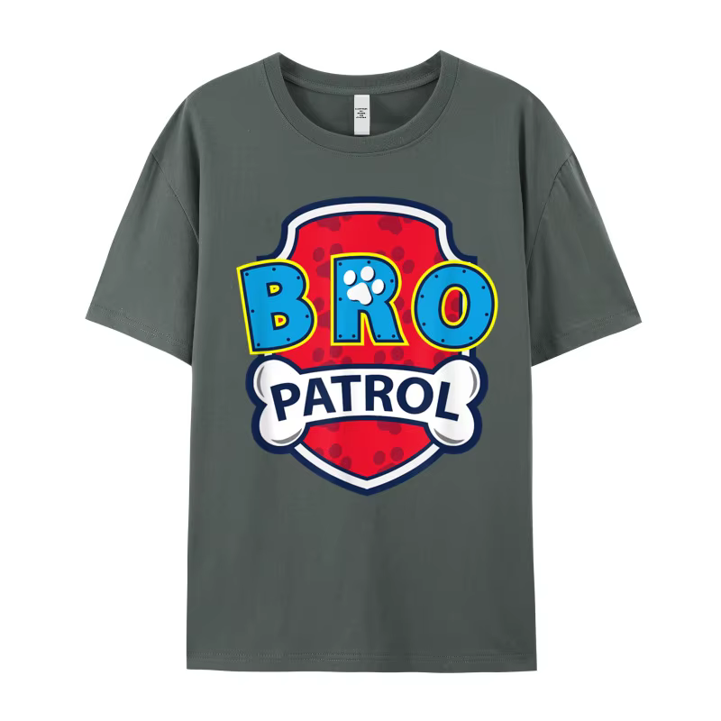 T-Shirt à Manches Courtes et Col Rond pour Homme