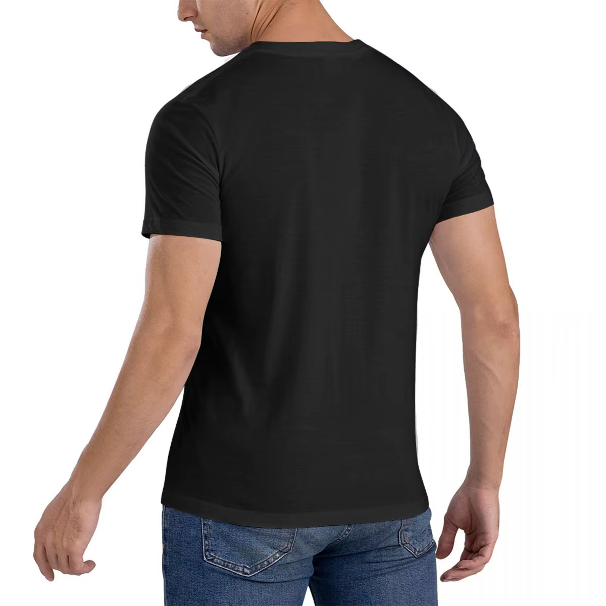 T-shirt manches courtes col rond homme